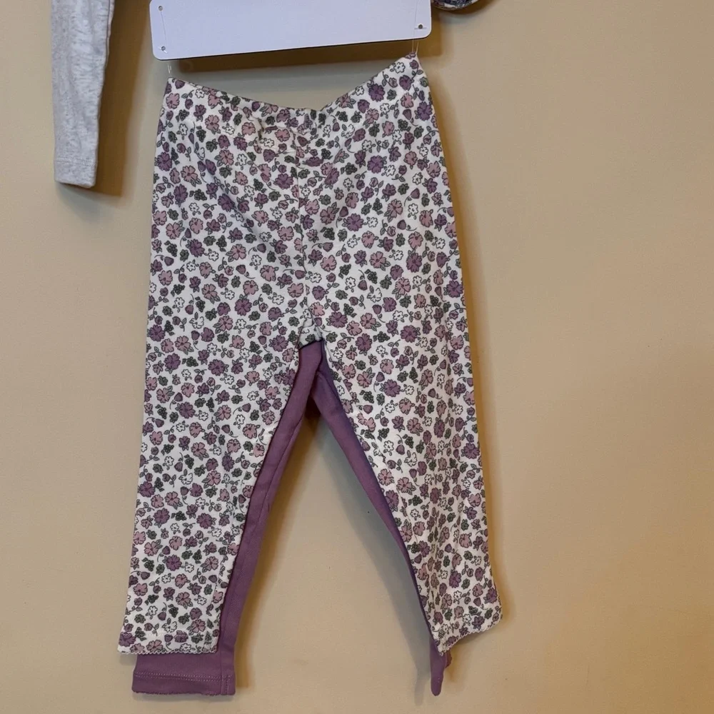 NWT Carter's Baby 4-piece Layette Set in Purple (Ditsy) Size 18M /‎ 12M